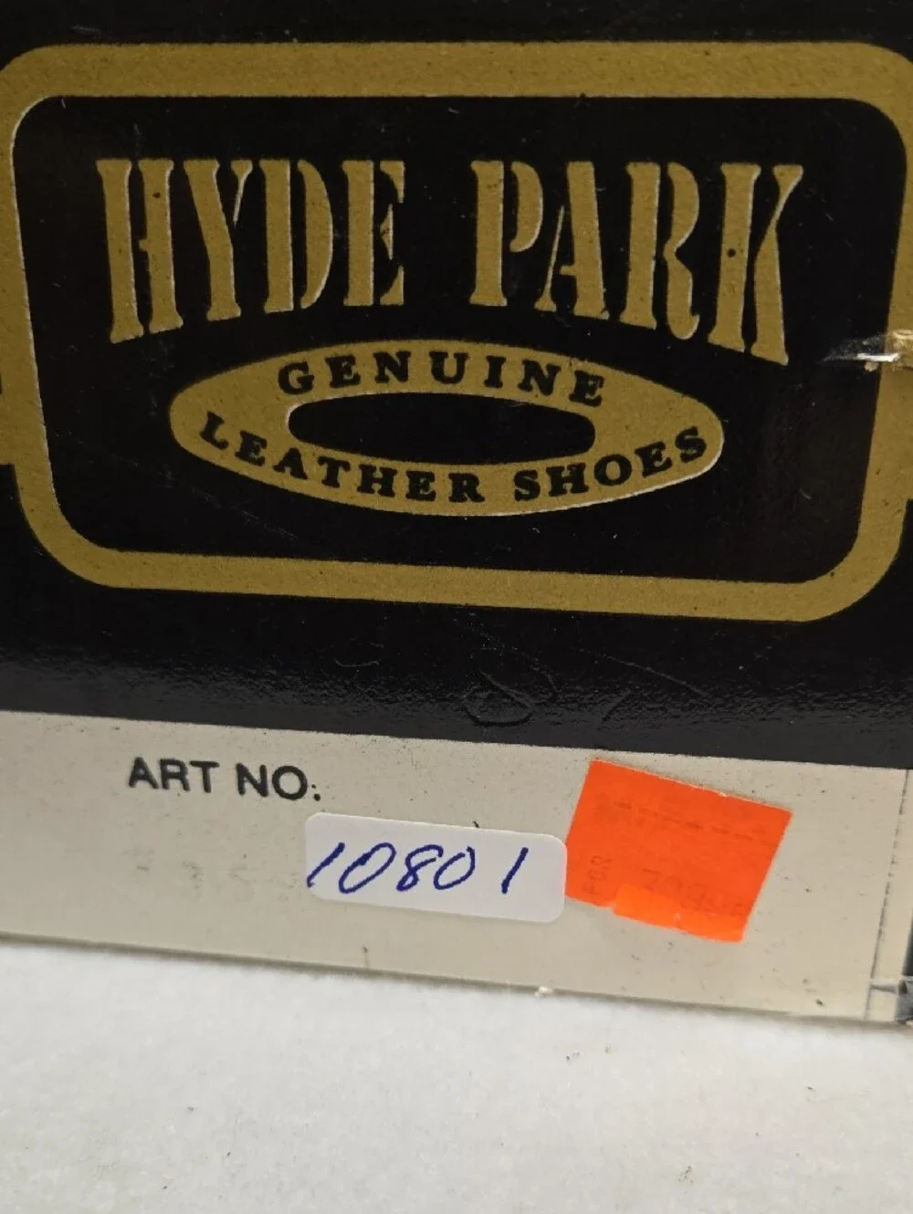 Hydepark Men's Black Leather Slip-On Dress Shoes 9.5 - Picture 10 of 10